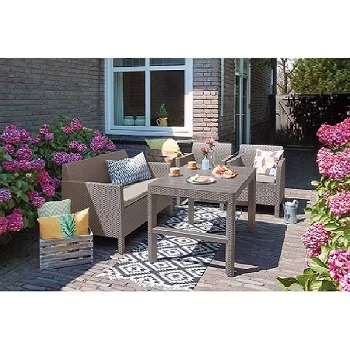 Baštenski set Orlando sa Lyon stolom kapućino CU 232297-1 Baštenski set Orlando sa Lyon stolom kapućino CU 232297-1